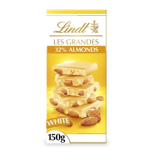Lindt Les Grandes Almond & White Chocolate Bar thumbnail 2