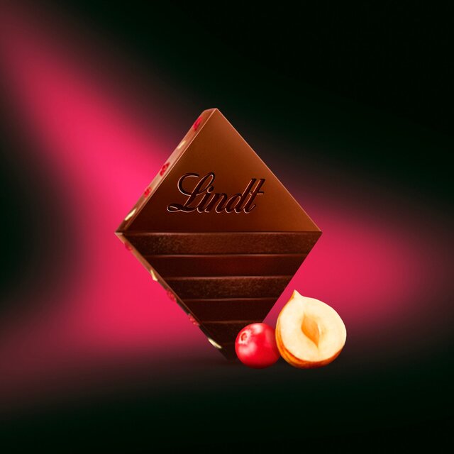Lindt Excellence Cranberry, Almond & Hazelnut Dark Chocolate Bar thumbnail 5