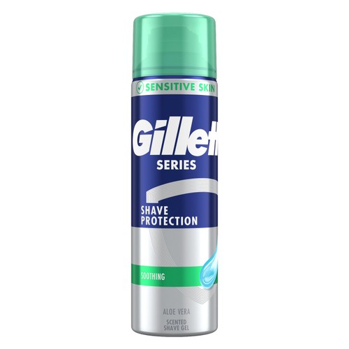 Gillette Series Shaving Gel with Aloe Sensitive Skin