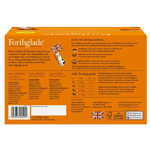 Forthglade Complementary Wet Dog Food Variety Pack thumbnail 3