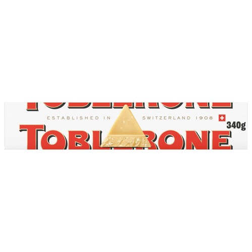 Toblerone White Chocolate with Honey & Almond Nougat Bar Gifting thumbnail 2