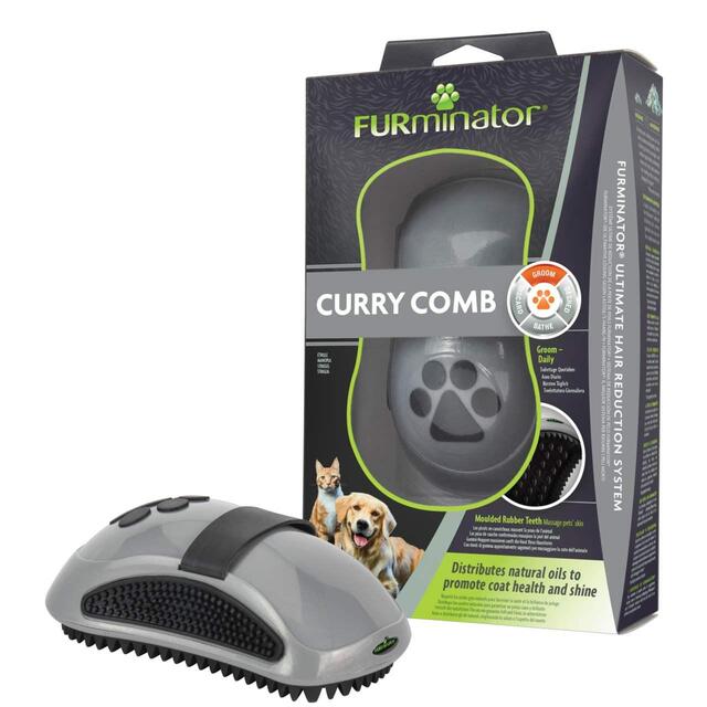 FURminator Curry Comb for Cats & Dogs thumbnail 3