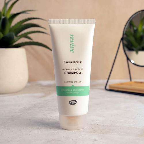 Green People Organic Shampoo, Intensive Repair, Vegan thumbnail 2