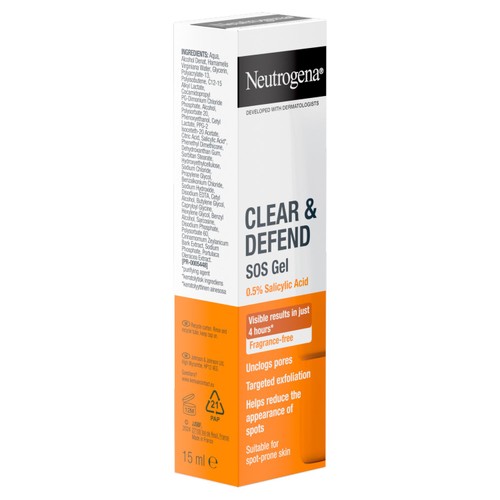 Neutrogena Clear & Defend SOS Gel with 0.5% Salicylic Acid thumbnail 2
