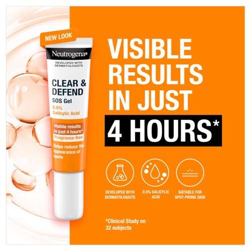 Neutrogena Clear & Defend SOS Gel with 0.5% Salicylic Acid thumbnail 3