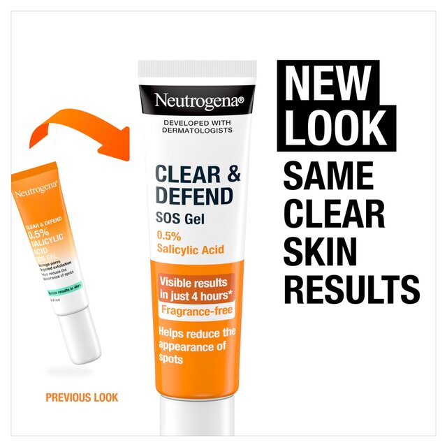 Neutrogena Clear & Defend SOS Gel with 0.5% Salicylic Acid thumbnail 2