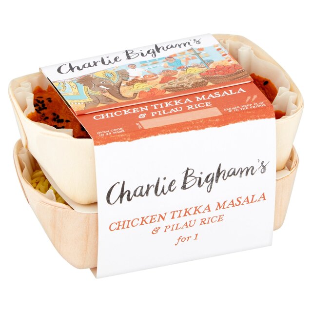 Charlie Bigham's Chicken Tikka Masala & Pilau Rice for 1 thumbnail 2