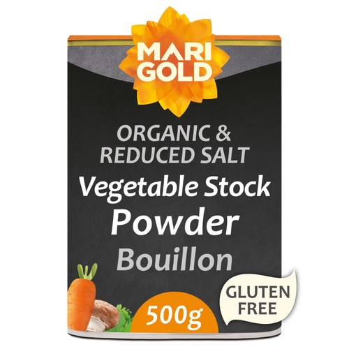 Marigold Organic Less Salt Bouillon Gluten Free