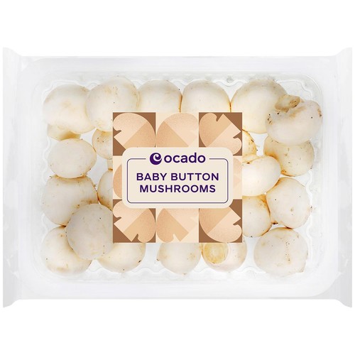 Ocado Baby Button Mushrooms