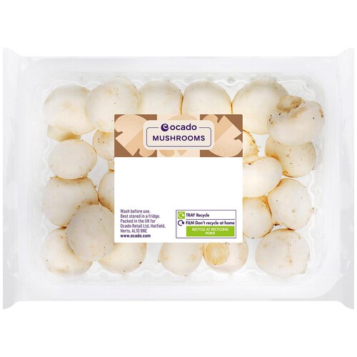 Ocado Baby Button Mushrooms thumbnail 2