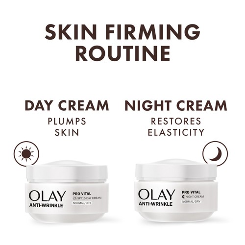 Olay Anti-Wrinkle Pro Vital Moisturiser Day Cream Mature Skin thumbnail 6