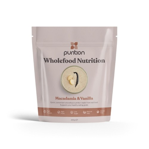 Purition Macadamia & Vanilla Wholefood Nutrition Powder