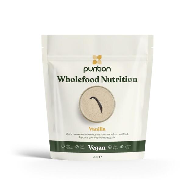 Purition Vanilla Vegan Wholefood Nutrition Powder