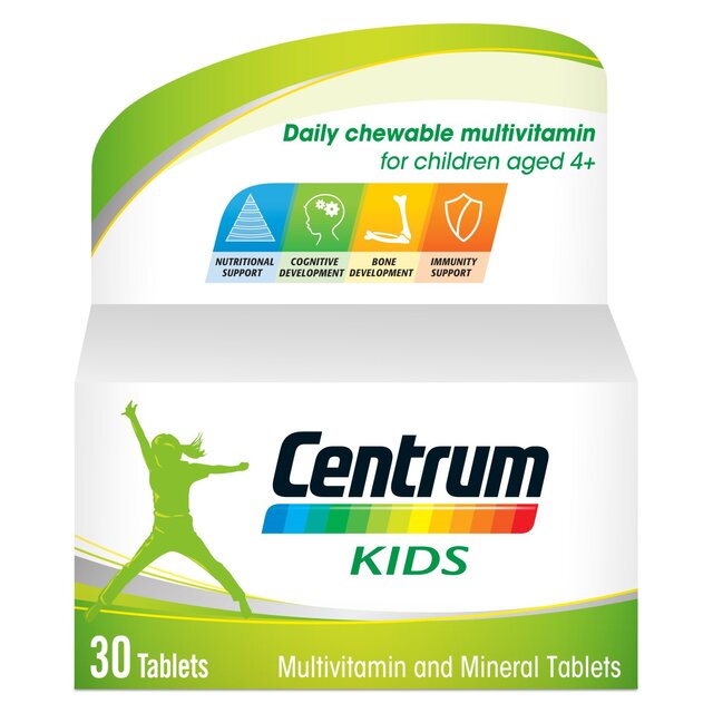 Centrum Kids Multivitamins with Vitamins D, C & Zinc Tablets thumbnail 2