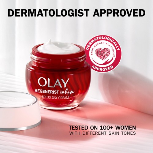 Olay Regenerist Whip Light as Air Anti-Ageing Moisturiser with SPF30 thumbnail 7