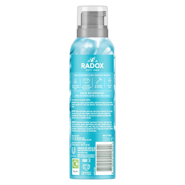 Radox Find Your Sunshine 2-in-1 Shave + Shower Mousse thumbnail 3
