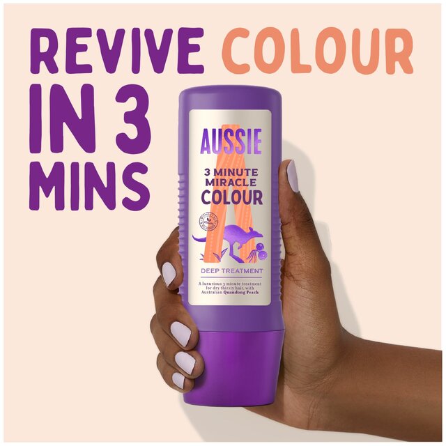 Aussie 3 Minute Miracle Colour Deep Treatment Hair Mask thumbnail 2