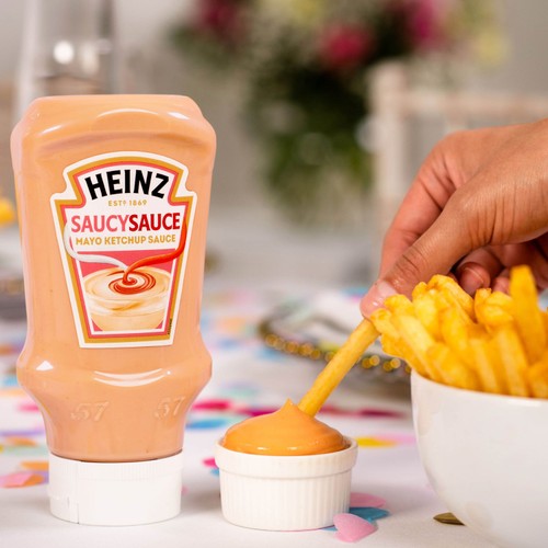 Heinz Saucy Sauce Mayonnaise Ketchup Sauce  thumbnail 2