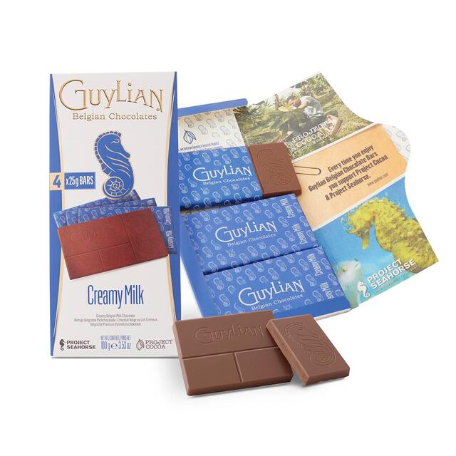 Guylian Creamy Milk Chocolate Bars thumbnail 2