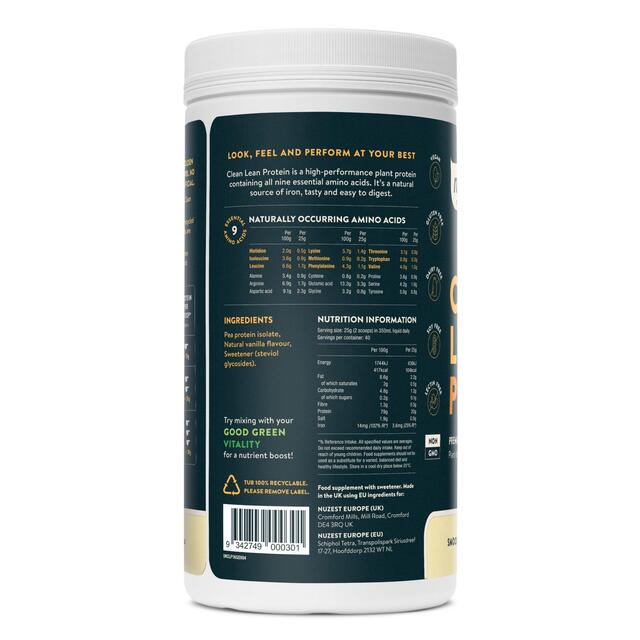 Nuzest Smooth Vanilla Clean Lean Protein Powder thumbnail 2