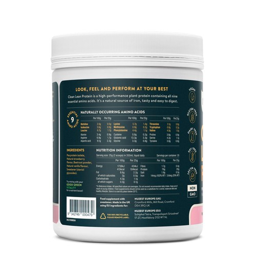 Nuzest Wild Strawberry Clean Lean Protein Powder  thumbnail 2