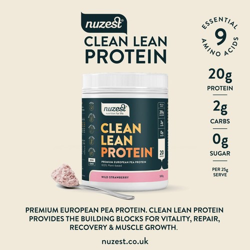 Nuzest Wild Strawberry Clean Lean Protein Powder  thumbnail 4