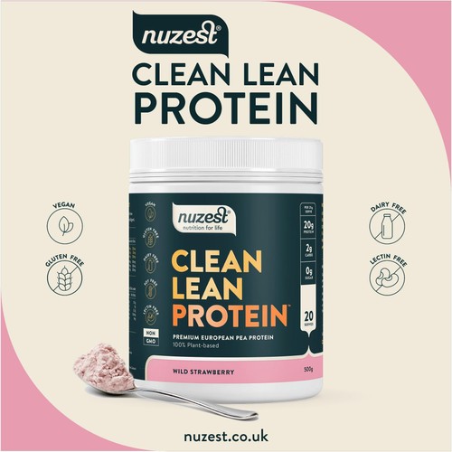 Nuzest Wild Strawberry Clean Lean Protein Powder  thumbnail 5