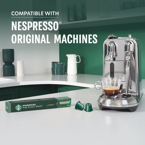 STARBUCKS by NESPRESSO Pike Place Lungo Coffee Pods thumbnail 5