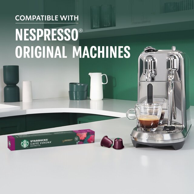 Starbucks by Nespresso Cafe Verona Espresso Coffee Pods thumbnail 10