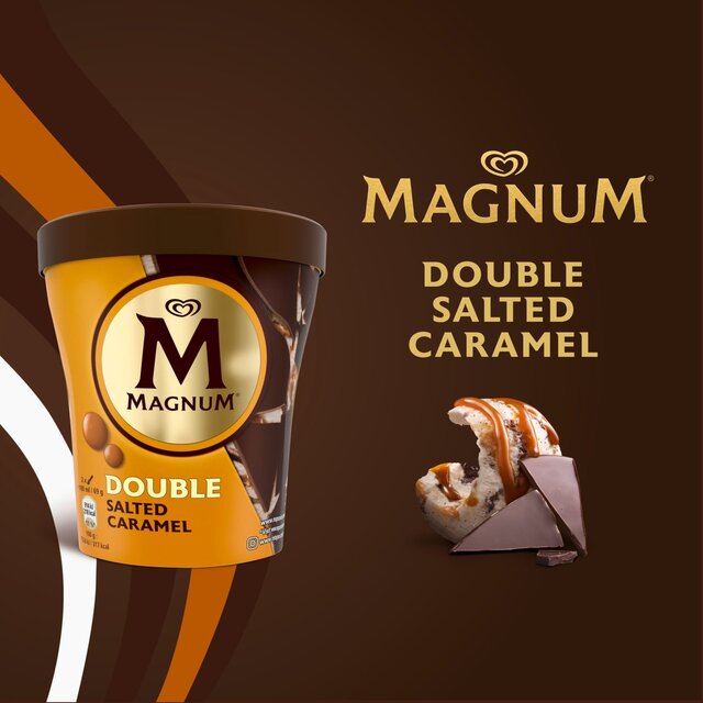 Magnum Double Salted Caramel Ice Cream Tub thumbnail 7