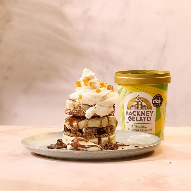 Hackney Gelato Pistachio, Almond & Lemon Gelato thumbnail 4