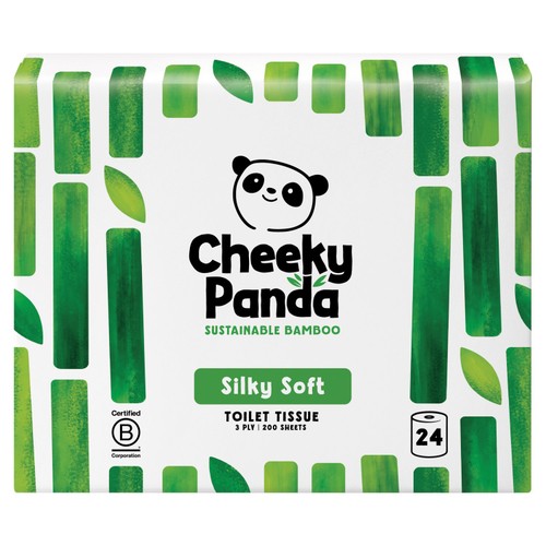 Cheeky Panda Natural Bamboo Toilet Tissue