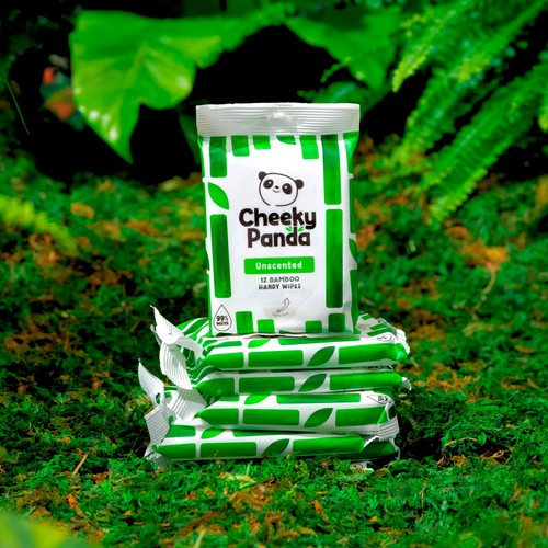 The Cheeky Panda Biodegradable Bamboo Handy Wipes thumbnail 2