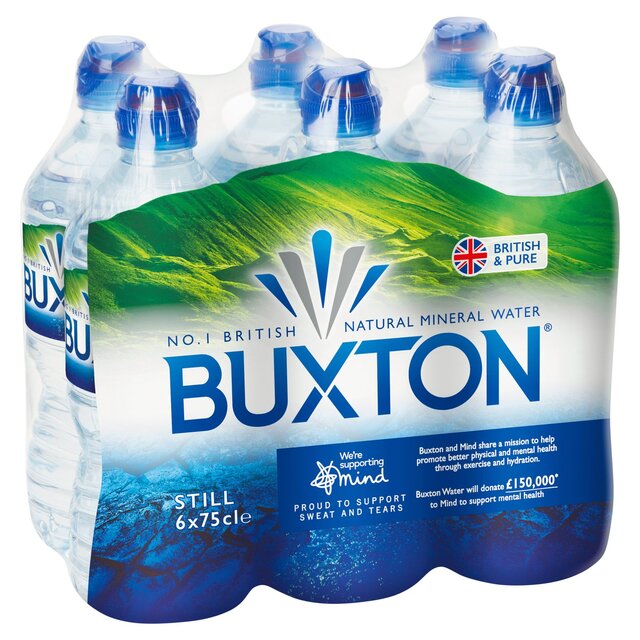 Buxton Still Natural Mineral Water Sports Cap thumbnail 2