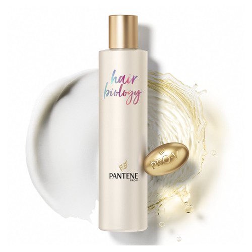 Pantene Hair Biology Defrizz & Illuminate Shampoo thumbnail 2