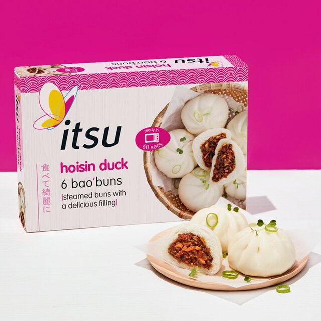 itsu frozen hoisin duck 6 bao buns thumbnail 3