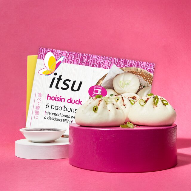 itsu frozen hoisin duck 6 bao buns thumbnail 5