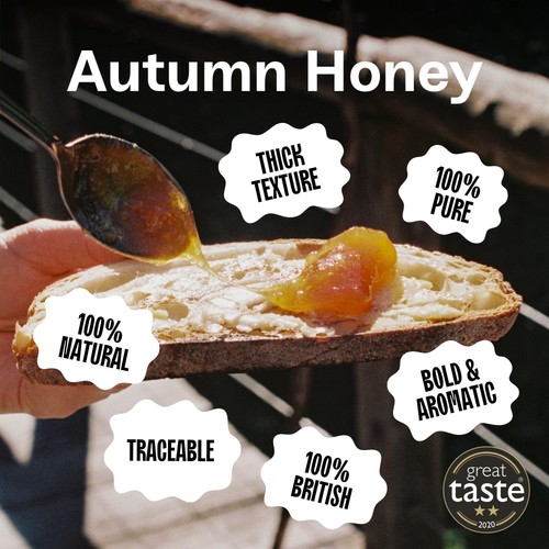 Black Bee Honey British Autumn Heather Honey thumbnail 4