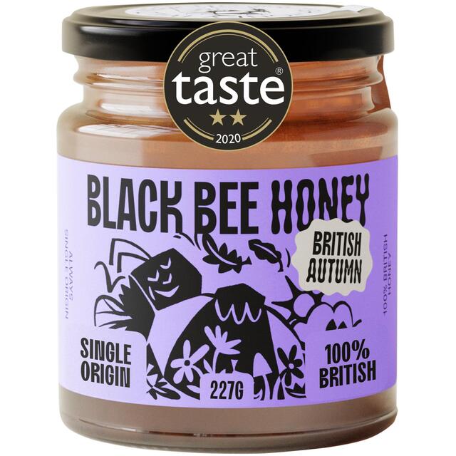 Black Bee Honey British Autumn Heather Honey