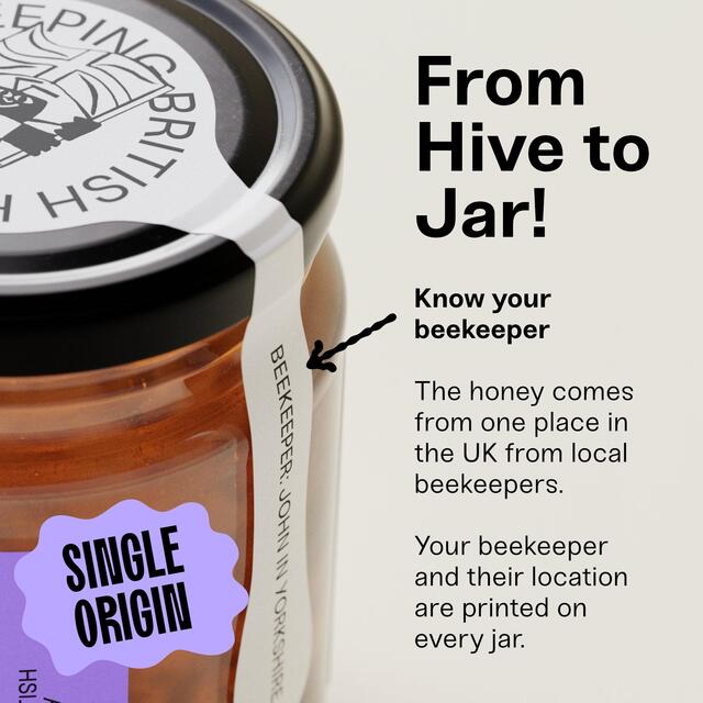 Black Bee Honey British Autumn Heather Honey thumbnail 3