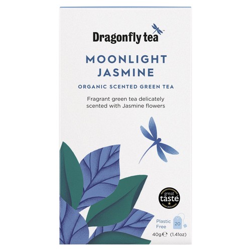 Dragonfly Moonlight Jasmine Green Tea Bags