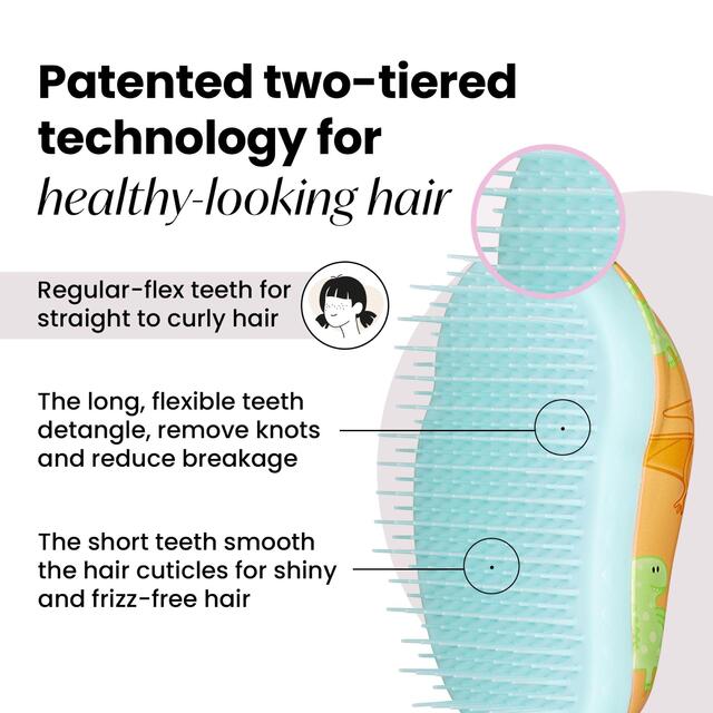 Tangle Teezer Kids Dino Mighty Mini Detangling Hairbrush thumbnail 5
