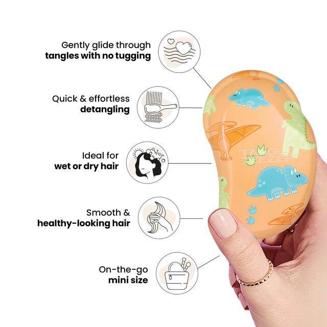 Tangle Teezer Kids Dino Mighty Mini Detangling Hairbrush thumbnail 7