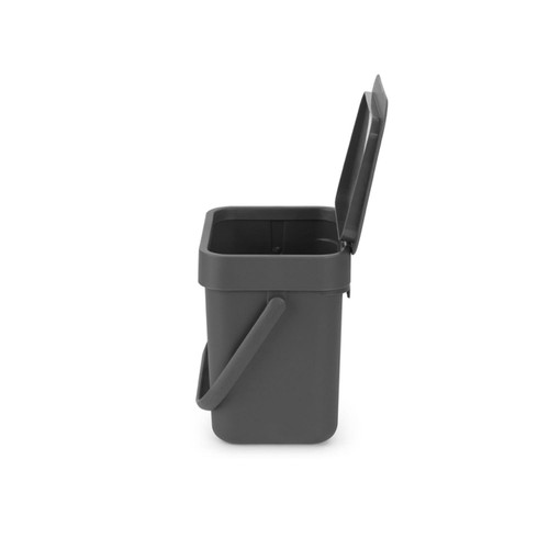 Brabantia 3 Litre Grey Sort & Go Waste Bin   thumbnail 5