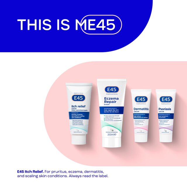 E45 Dermatitis Cream Treatment of Itchy Skin & Redness thumbnail 3
