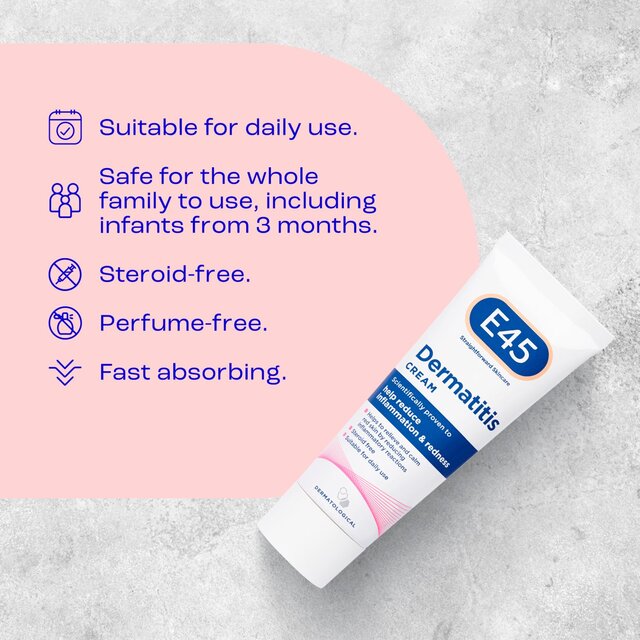 E45 Dermatitis Cream Treatment of Itchy Skin & Redness thumbnail 5