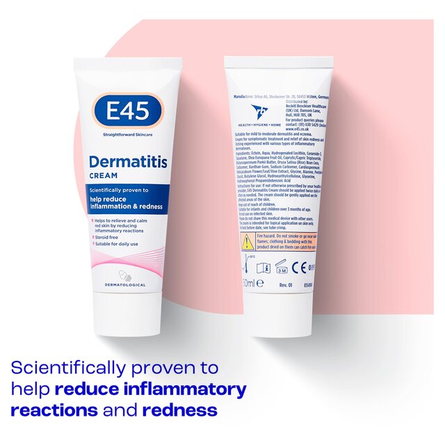 E45 Dermatitis Cream Treatment of Itchy Skin & Redness thumbnail 8