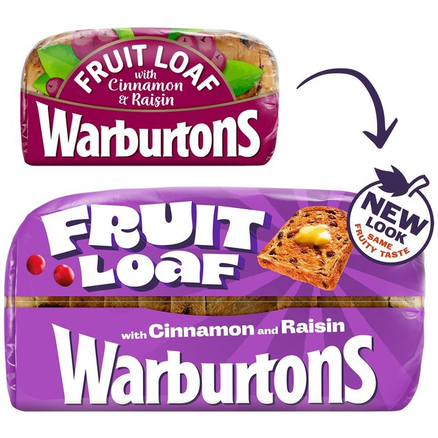 Warburtons Raisin Loaf with Cinnamon thumbnail 2