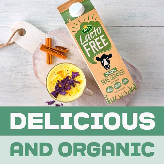 Arla LactoFREE Organic Semi Skimmed Milk Drink thumbnail 4