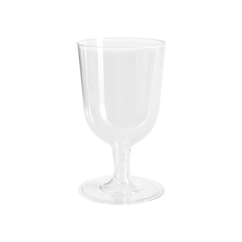 Transparent Plastic 150ml Wine Glasses thumbnail 2